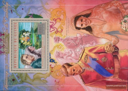 Guinea Miniature Sheet 2145 (complete. Issue) Unmounted Mint / Never Hinged 2012 Prince William And Kate Middleton - Guinée (1958-...)