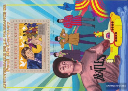 Guinea Miniature Sheet 2144 (complete. Issue) Unmounted Mint / Never Hinged 2012 Paul Mccartney (The Beatles) - Guinée (1958-...)