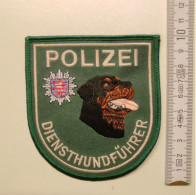 ECUSSON POLICE GENDARMERIE PATCH BADGE CANINE K9 - POLIZEI DIENSTHUNDFÜHRER - Police