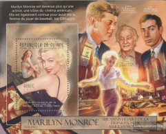 Guinea Miniature Sheet 2135 (complete. Issue) Unmounted Mint / Never Hinged 2012 Marilyn Monroe (1926-1962) - Guinée (1958-...)