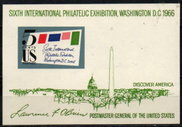 ETATS-UNIS D'AMERIQUE 1966 ** - Blocks & Sheetlets