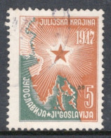 Yugoslavia 1947 Single Stamp For Annexation Of Julian Porvince In Fine Used - Gebraucht