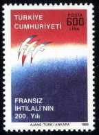 Türkiye 1989 Mi 2861 MNH French Revolution - Ongebruikt