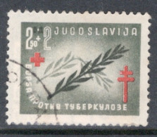 Yugoslavia 1948 Single Stamp For The Fight Against Tuberculosis In Fine Used - Used Stamps