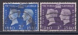 Grande Bretagne - 1936 - 1954 -  George  VI  -  Y&T N °  231   232   Oblitérés - Used Stamps