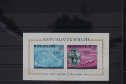 Haiti Block 14 Mit 632B Und 635B Postfrisch Olympische Spiele #WW443 - Haïti