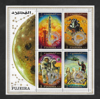 SE)1970 FUJERIA, APOLLO 13 PROGRAM, SPACE, SATELLITES, ASTRONAUTS, ROCKETS, SS, MNH - Altri - Asia