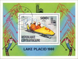 Centrafrique Bobsleigh Lake Placid 80 ( A53 113b) - Winter 1980: Lake Placid
