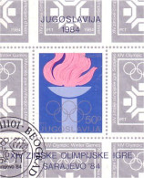 Yugoslavia Sarajevo 84 ( A53 110a) - Used Stamps