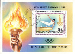 Cote D'Ivoire Gymnastique Moscou 80 ( A53 89b) - Ete 1980: Moscou