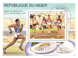 Niger Athletisme Running Montreal 76 ( A53 80c) - Summer 1976: Montreal