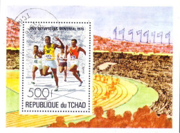 Tchad Athletisme Running Montreal 76 ( A53 79c) - Summer 1976: Montreal