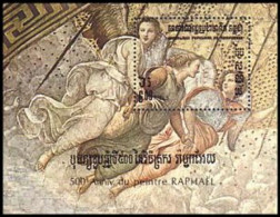 Cambodge Tableaux Paintings Raphael MNH ** Neuf SC ( A53 500b) - Religieux