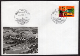 SWITZERLAND - SELZACH - VON DER HASENMATT BIS ALTREU - AFFRANCATA CON ANNULLI DEL 11.7.81 - Cartas & Documentos