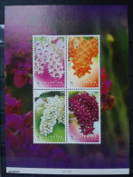 Thailand 2010, Orchids, MNH S/S - Thailand 2010, Orchids, MNH S/S - Thaïlande