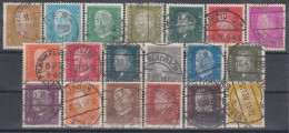 ALEMANIA 1928-1932 Nº 401/414 USADO - Used Stamps