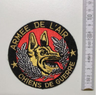 ECUSSON POLICE GENDARMERIE PATCH BADGE CANINE K9 - ARMEE DE L'AIR CHIEN DE GUERRE - Police