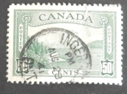 CANADA YT 200 OBLITERE "PORT DE VANCOUVER" ANNÉE 1938 - Oblitérés