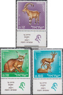 Israel 403-405 With Tab (complete Issue) Unmounted Mint / Never Hinged 1967 Conservation - Ungebraucht (mit Tabs)