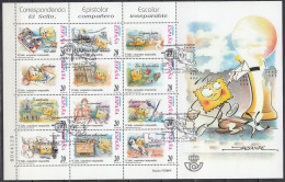 ESPAÑA 1999 Nº 3665/76 (MP-66) USADO PRIMER DIA - Used Stamps