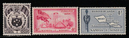 SAMOA - N°161/3 ** (1958) - Samoa