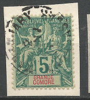 GRANDE COMORE N° 4 CACHET MANANJARY / Used - Usati