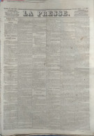 Journal LA PRESSE Du 19 AVRIL 1848 - GOUVERNEMENT PROVISOIRE - FÊTE NATIONALE ET DISTRIBUTION DE DRAPEAUX - Ohne Zuordnung