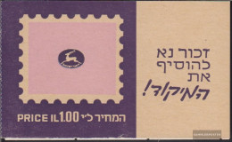 Israel 326,486MH (complete Issue) Stamp Booklet Unmounted Mint / Never Hinged 1970 Crest Israelischer Cities - Ungebraucht (ohne Tabs)