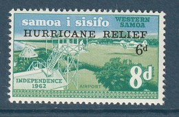 SAMOA - N°195 ** (1966) Hurricane Relief - Samoa
