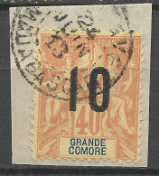 GRANDE COMORE N° 26 CACHET TAMATAVE / Used - Oblitérés