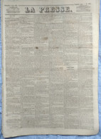 Journal LA PRESSE Du 4 Juin 1848 - AVIS AUX ÉLECTEURS.- LE SUFFRAGE UNIVERSEL - 1800 - 1849