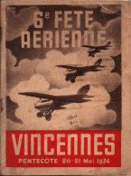 6e FETE AERIENNE VINCENNES MAI 1934 AVIATION - Aerei