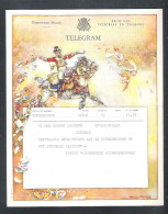 Telegram - Télégramme -  RTT België - Nr. B13 (V) (OD 009) - Andere & Zonder Classificatie