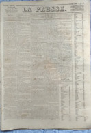 1848 Journal " LA PRESSE " Du 7 Juin - ÉLECTIONS DE PARIS - 1800 - 1849