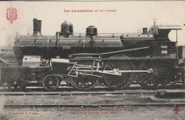 Train Locomotive L Ouest Machine N°2724 Compound Pour Trains Rapides éd Fleury - Treinen