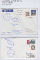 Norway Hurtigruten MS Lofoten  2 Covers  (HI162) - Poolshepen & Ijsbrekers