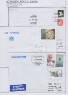 Norway Hurtigruten MS Lofoten  3 Covers  (HI163A) - Barcos Polares Y Rompehielos