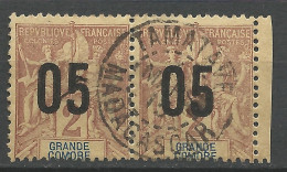 GRANDE COMORE N° 20 Paire CACHET TAMATAVE / Used - Gebraucht