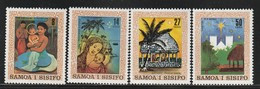 SAMOA - N°476/9 **  (1980)  Noël - Samoa