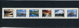 NEW ZEALAND - 1996   SCENERY SELF ADHESIVE  SET  NO PHOS  MINT NH - Neufs