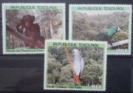 Togo 1991, African Forest, MNH Stamps Set - Togo (1960-...)