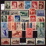 BULGARIA - 1954 - Comp **  Mi 900/934 MNH** - Unused Stamps