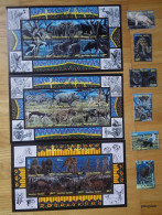 Togo 2001, African Animals, Three MNH S/S And Stamps Set - Togo (1960-...)