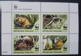 Togo 2010, WWF - Pangolin, MNH S/S - Togo (1960-...)