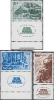 Israel 317-319 With Tab (complete Issue) Unmounted Mint / Never Hinged 1965 Massada - Unused Stamps (with Tabs)