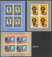 Ghana 1961 K. Nkrumah 3 S/s, Mint NH, History - Politicians - Other & Unclassified