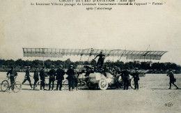 Circuit De L'AVIATION De L'Est - Meetings - Le Lieutenant Villerme Passager Du Lieutenant Cammermann - Reuniones