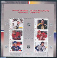 Canada 2016 Great Canadian Fowards S/s, Mint NH, Sport - Ice Hockey - Unused Stamps