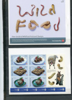 NEW ZEALAND - 2004  WILD FOOD  SELF ADHESIVE  SHEETLET  MINT NH - Ungebraucht