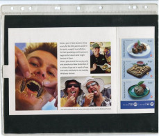 NEW ZEALAND - 2004  WILD FOOD  SELF ADHESIVE  SET  MINT NH - Neufs